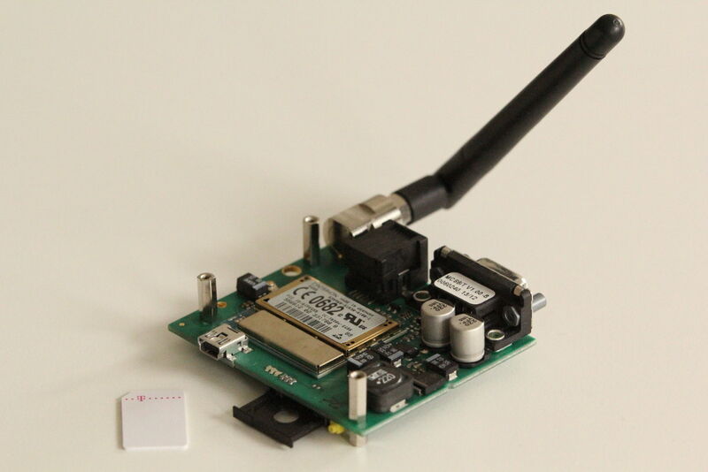 Alternativ zu dem Arduino-Board gibt es M2M Dev Starter auch mit einem Cinterion EGS5 Java Developer Kit. Es ist robuster als das Arduino-Board und eignet sich speziell für industrielle Anwendungen wie die Fernüberwachung von Produktionsmaschinen. Stichwort: Smart Factory. (Bild: Deutsche Telekom)