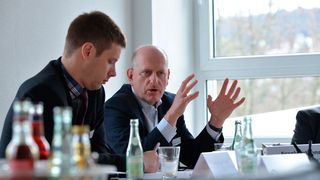 „Gerade im Zusammenhang mit Industrie 4.0 wird es auch um den Einfluss der Security auf die Safety gehen.“ Dr. Gerhard Steiger, Abteilungsleiter Normung Maschinenbau beim VDMA, Frankfurt. (Bild: Vogel Business Media / Johannes Untch)