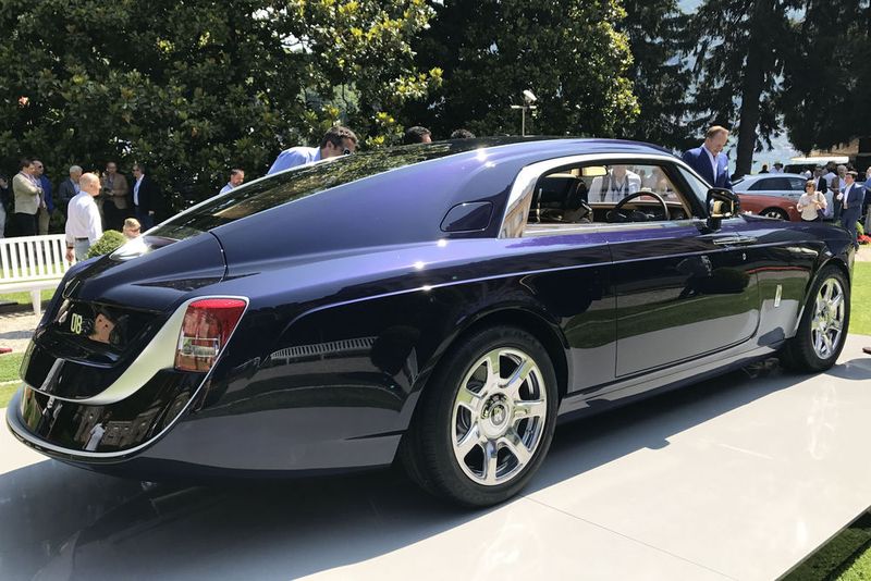 Gezeigt wurde das Modell im Rahmen des jährlichen Oldtimer-Highlights Concorso d’Eleganza Villa d’Este.  (Rolls-Royce)