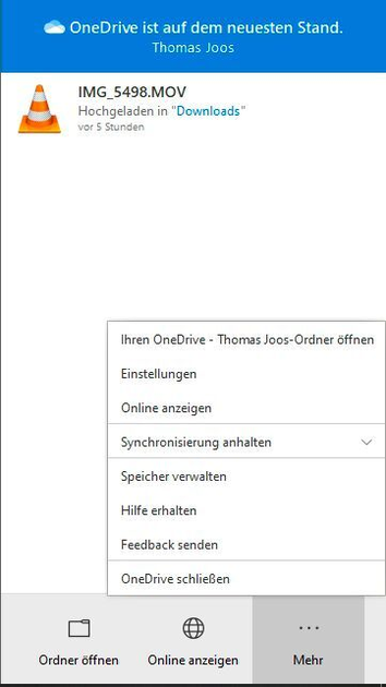 Microsoft Onedrive Lokalen Ordner Und Cloud Verzeichnis Offnen