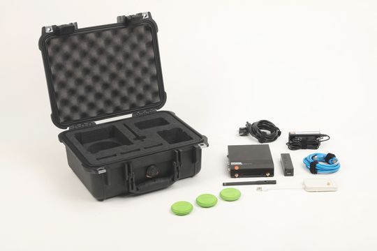 MIOTY-Evaluation Kit: Funkkommunikation basierend auf ETSI Standard TS 103357 (Bild:  Kurt Fuchs/ Fraunhofer IIS)