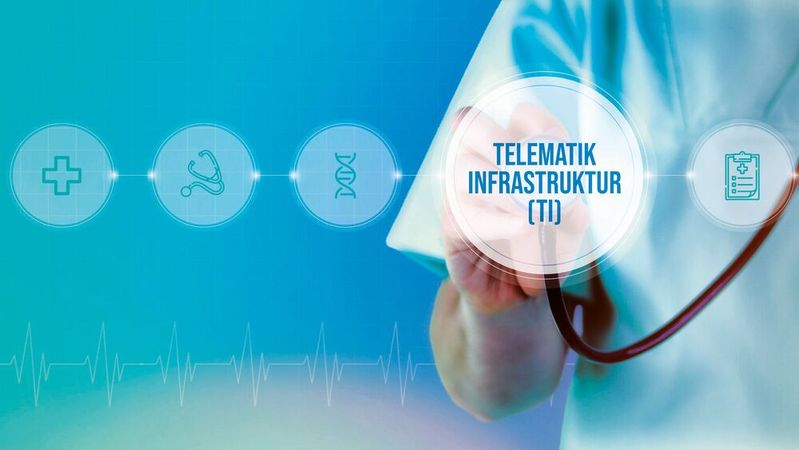 Die TI mag nicht mehr das Leitthema in der Healthcare-Digitalisierung sein, bildet aber das Fundament für deren erfolgreiche Umsetzung.(Bild: ©  MQ-Illustrations - stock.adobe.com)