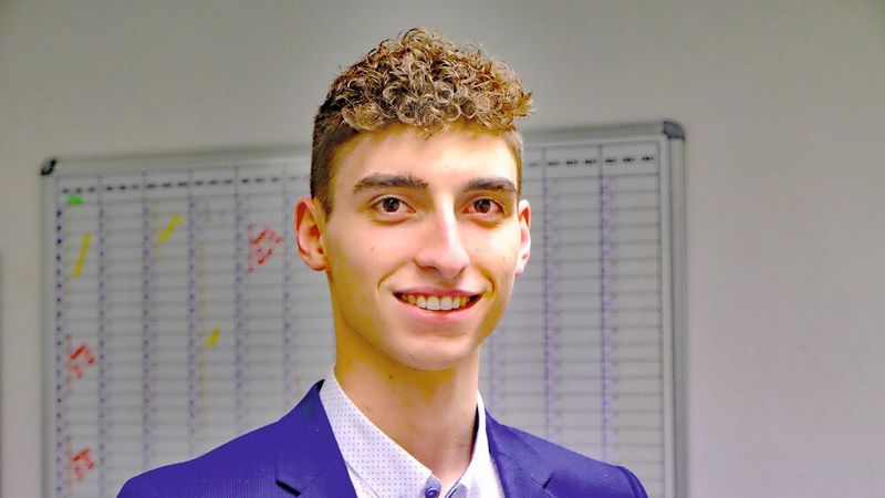 Werner Bader Junior: Bevor der BFC-Student wieder in den Familienbertrieb zurückgeht, will er sich in besonders innovativen Firmen umsehen. (Zietz/»kfz-betrieb«)
