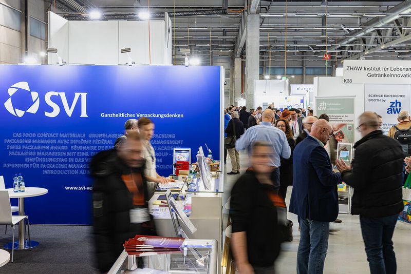 Insgesamt haben 3121 Fachbesucher die empack und die Logistics & Automation in Bern besucht. (Bild: Easyfairs, Sara Barth)
