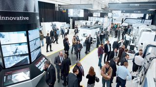 Bei der Hausausstellung vom 29. Januar bis 2. Februar 2013 informierten sich 6078 Fachbesucher über zukunftsweisende Lösungen von Gildemeister. (Bild: DMG)