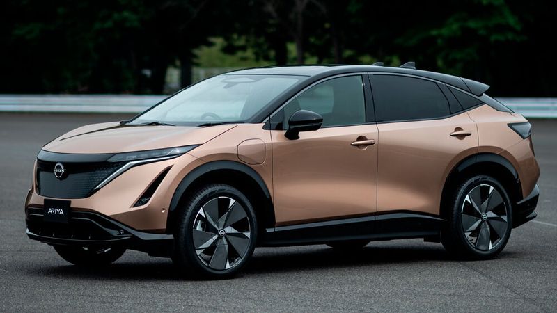 Den Nissan Ariya gibt es nur elektrisch. (Bild: Nissan)