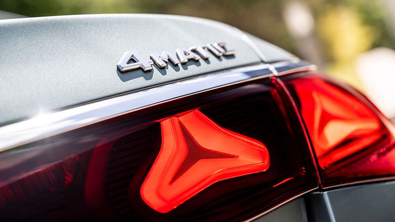 Die Rückleuchten sind aufwendig gearbeitet. (Bild: Mercedes-Benz)