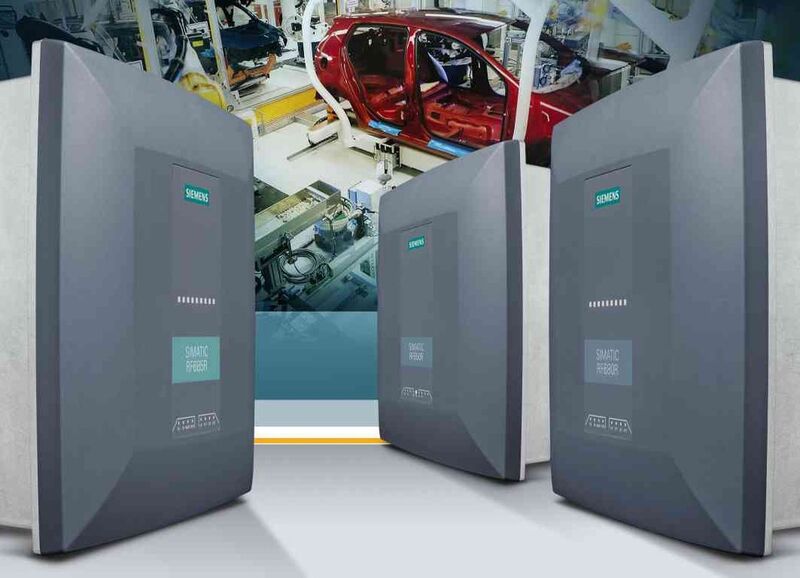 Siemens bringt mit den Geräten Simatic RF685R, RF680R und RF650R eine neue Generation von RFID-Readern für den ultrahochfrequenten Funkbereich (UHF) auf den Markt. (Siemens AG)