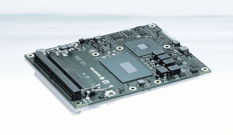 Kontron COMe-bCL6: Das Computer-on-Module basiert auf neueste Intel-CPUs der 8. Generation. (Bild: Stefan.Huber@Bluemeetsyou.com)