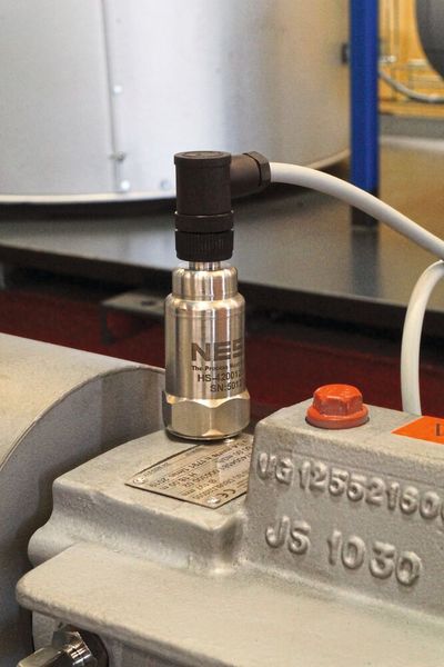 Der Vibrationssensor hilft, schwerwiegende Schäden zu vermeiden. (Bild: Ness)