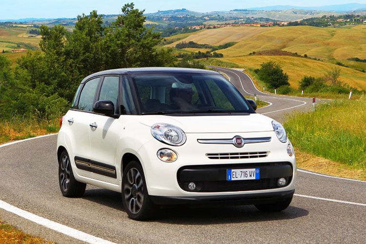 Bei den kleinen Vans liegt der Fiat 500 L ganz vorne (51,5 %). (Foto: Fiat)
