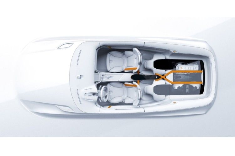 Der Inneraum des Konzeptfahrzeugs ist vor allem für die Freizeitnutzung ausgelegt. (Foto: Volvo)