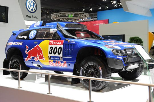 ...hatte auch VW ein entsprechendes Exemplar am Stand. (Archiv: Vogel Business Media)