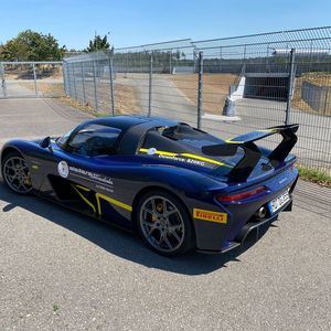 Der Sportwagen ist in der breiten Öffentlichkeit weitgehend unbekannt. Entwickelt hat ihn das Ingenieur-Team des italienischen Sportwagenherstellers Dallara.(Bild:  SP-X/Patrick Broich)