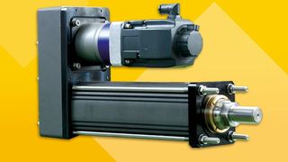 Die elektrischen Linearaktuatoren der FT-Serie haben A-Drive zufolge eine höhere Kraftdichte und Tragfähigkeit als hydraulische Modelle. (A-Drive)