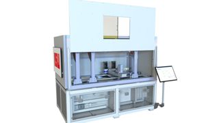 Die modulare Werkzeugmaschine MoNA ermöglicht es, unterschiedlichste und für die Industrie interessante Forschungsthemen praxisnah umzusetzen und zu testen. (Bild: ISW / Uni Stuttgart)