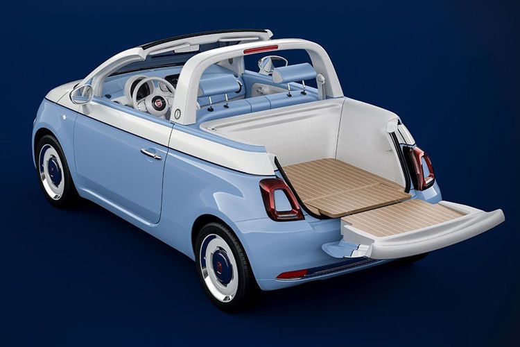 ... gibt es ein Gepäckabteil. (Bild: Fiat)