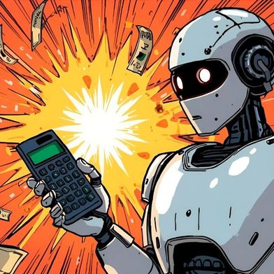 Künstliche Intelligenz ist in aller Munde und fester Bestandteil in den vielen Unternehmensprozessen. Doch verbirgt sich dahinter eine tückische Kostenfalle? (Bild: Canva / KI-generiert)