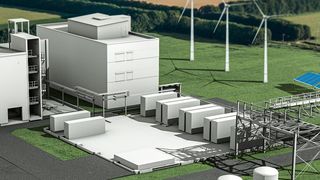Die Prototypanlage für Batterierecycling in Schwarzheide wird mit innovativer Technologie Lithium, Nickel, Kobalt und Mangan aus ausgedienten Lithium-Ionen-Batterien und Produktionsabfällen gewinnen. (BASF)