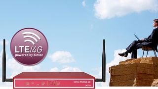 Der Bintec RS232j-4G von Teldat unterstützt den LTE-Standard für Downloads mit bis zu 100 MBit/s und Uploads mit bis zu 50 MBit/s. (Archiv: Vogel Business Media)