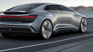 Audi zeigt auf der IAA zwei Konzept-Fahrzeuge namens Aicon (im Bild) und Elaine zum Thema autonomes Fahren.  (Audi)