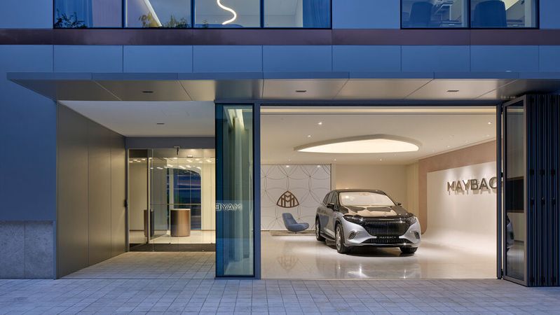 Mercedes-Maybach ist mit einem neuen Vertriebsformat in der südkoreanischen Hauptstadt Seoul vertreten.(Bild:  Mercedes-Benz AG)