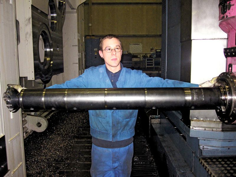 Die imponierende Auskragung von 1340 mm kann ohne zusätzliche Schwingungsdämpfung eingesetzt werden. (Bild: Ingersoll Werkzeuge GmbH)