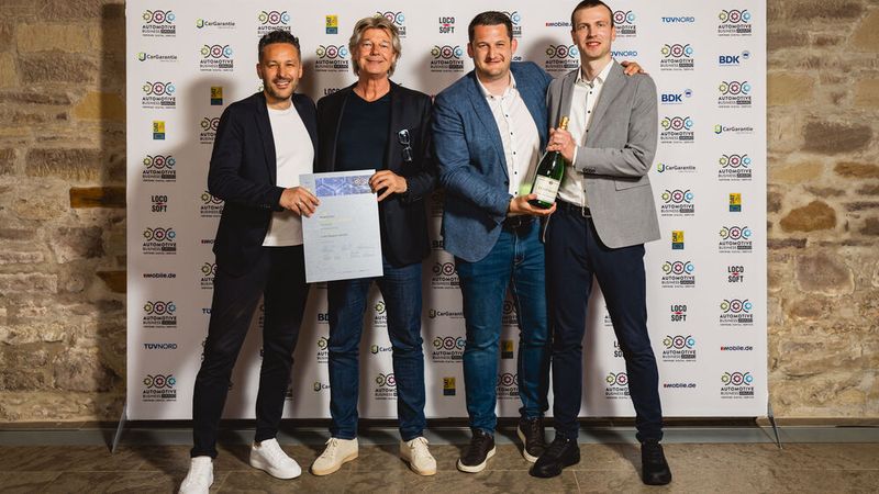 Das Autohaus Hedtke, Gewinnerbetrieb in der Kategorie Vertrieb. (Bild: Stefan Bausewein)