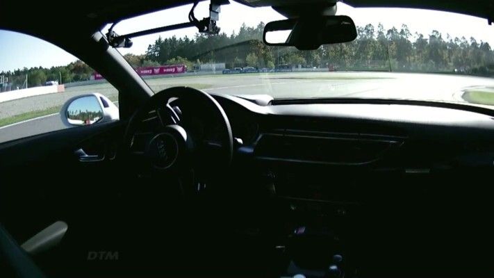 Der Audi RS 7 concept am Limit: fahrerlos rund um den Hockenheimring (Audi)