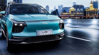 Das chinesische Startup Aiways hat auf dem Autosalon in Genf ein konventionell gezeichnetes E-SUV names U5 Ion vorgestellt.  (Aiways)