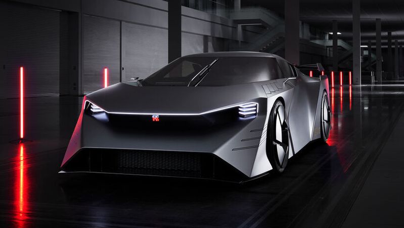 Die Nissan Studie „Hyper Force“ richtet sich vor allem an Motorsport-Fans und Gamer.(Bild:  Nissan)