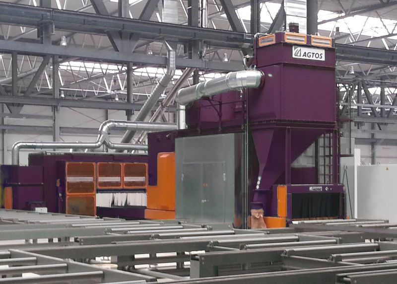 Am Beispiel einer Rollbahn-Strahlanlage RT-15 zeigt Agtos die Vorteile seiner Technik auf der Messe. (Bild: Agtos)