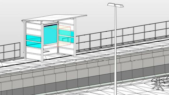 Neuerungen der ProVI Version 6.2 bei der Bahnsteigplanung.(Quelle:  ProVi GmbH)