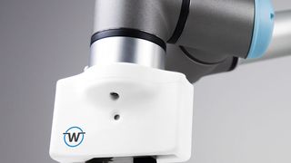 Als kompakt und leistungsfähig positioniert Weiss Robotics den neuen MRK-Greifer WSG 25-CR auf der Automatica. (Weiss Robotics)