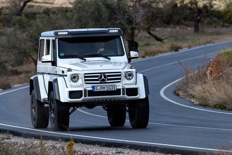 Mercedes zeigt auf dem Genfer Salon den G 500 4x4². (Foto: Daimler)