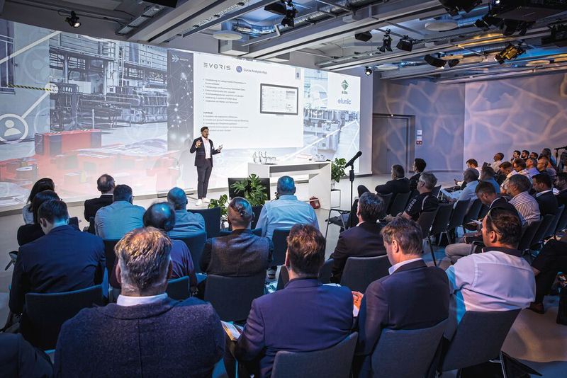 Impressionen der 4. Fachtagung „Mehr Effizienz im Presswerk“ am 15. Juni 2023 in Würzburg. (Bild: VCG/Stefan Bausewein)