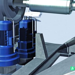 Zur optimalen Ausrichtung in Windrichtung ist die Gondel mit dem Windrad um die vertikale Achse (Azimuthwinkel) drehbar. Bei Anwendung von inkrementalen magnetischen Drehgebern liegen die Vorteile in ihrer Robustheit und dem berührungslosen Abtastprinzip, das für lange Lebensdauer und Kostenreduzierung bei Wartung und Service sorgt, klar auf der Hand. Bilder: Pepperl+Fuchs