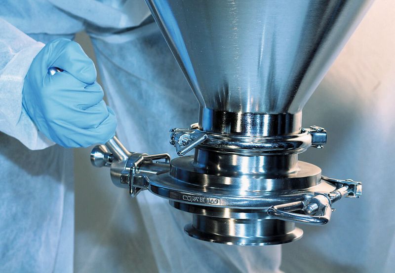 Ventilklappe für die Steuerung und Kontrolle des Durchflusses (Bild: Bolz Intec)