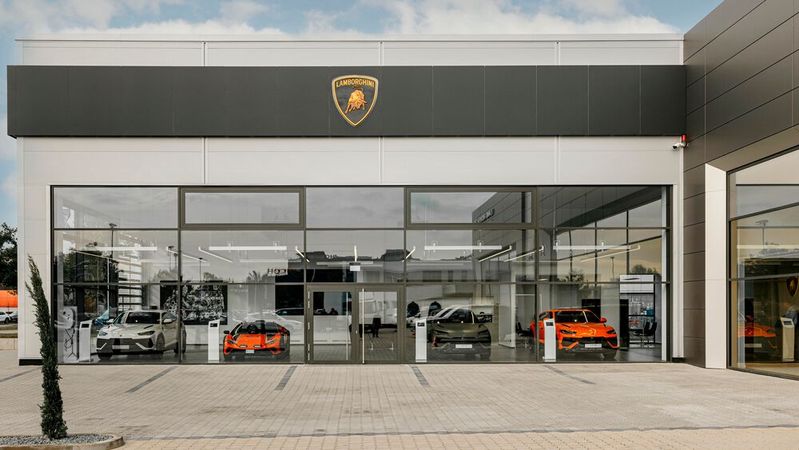 Lamborghini ist jetzt auch in Hannover vertreten.(Bild:  Lamborghini)