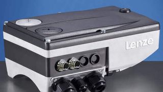 Mehr Leistung außerhalb des Schaltschranks Lenze bietet die dezentralen Motorumrichter Inverter Drives 8400 motec jetzt mit Leistungen bis 7,5 kW an. (Bild: Lenze)