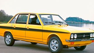 Der Volkswagen K70 war alles andere als ein Verkaufsschlager. Dennoch markierte er vor 50 Jahren eine Zeitenwende bei VW. (Bild: Volkswagen AG)
