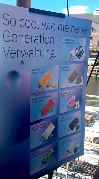 ...und eine erfrischende Sicht auf die Verwaltungsdigitalisierung. (©Nicola Hauptmann / VIT)