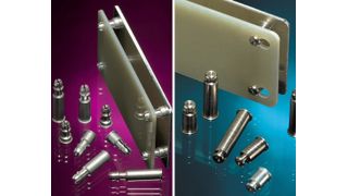 Gewindelose Keyhole und Snap Top Abstandsbolzen-Befestigungsteile eignen sich zum einfachen Montieren und Demontieren von Leiterplatten, Paneelen oder Bauteilen ohne zusätzliche Werkzeuge oder Beschläge. (Bild: PennEngineering)