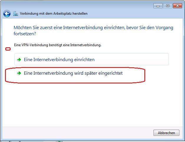 Schritt 11: Da wir die Verbindung später einrichten können Sie es hier übergehen. (Archiv: Vogel Business Media)