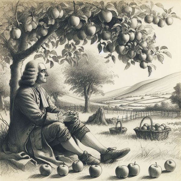 5.Die Entdeckung der Schwerkraft  Die Entdeckung der Schwerkraft wird oft Isaac Newton zugeschrieben. Im 17. Jahrhundert formulierte er das Gesetz der universellen Gravitation, das besagt, dass jeder Körper im Universum andere Körper anzieht. Die berühmte Geschichte, dass ihm ein fallender Apfel diese Idee inspirierte, ist zwar umstritten, zeigt jedoch sein Interesse an den Kräften der Natur. Newtons Arbeiten, insbesondere das Werk „Philosophiae Naturalis Principia Mathematica“ (1687), legten die Grundlagen für die klassische Mechanik und das Verständnis von Bewegungen auf der Erde und im Weltraum. Seine Theorien haben die Physik nachhaltig geprägt und sind bis heute von großer Bedeutung.  Lesetipp: Das Strahlen Schwarzer Löcher, untersucht im Labor (Bild: Copilot  / KI-generiert)