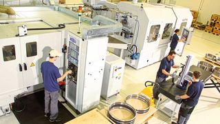 Hochwertige Wälzlager produziert die NKE Austria GmbH im österreichischen Steyr.  (NKE Austria)