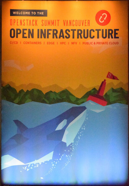 Das offizielle Plakat der OpenStack Foundation zu ihrem Summit Vancouver 2018. (Ludger Schmitz / CC BY 3.0)
