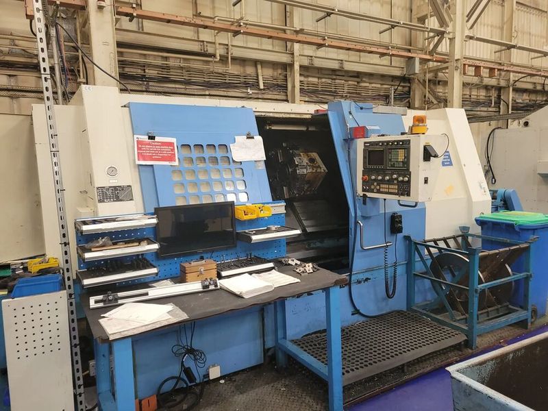 Unter den Hammer kommt ein weiteres Dugard-System: Eine CNC-Drehmaschine Feeler FTC 59. (Bild: Surplex)