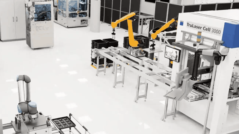 Physical-AI für die Fertigung: Schaeffler und Wandelbots entwickeln auf Basis von Nova eine Plattform, um Robotikanwendungen standortübergreifend zu skalieren.(Bild:  Schaeffler & Wandelbots)