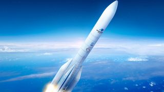 Ariane 6 carrier rocket with MT Aerospace components. (Image:Ariane Group)